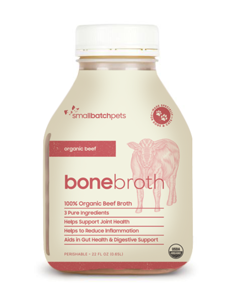 Smallbatch Pets Smallbatch Frozen Bone Broth | Beef 22 oz (*Frozen Products for Local Delivery or In-Store Pickup Only. *)