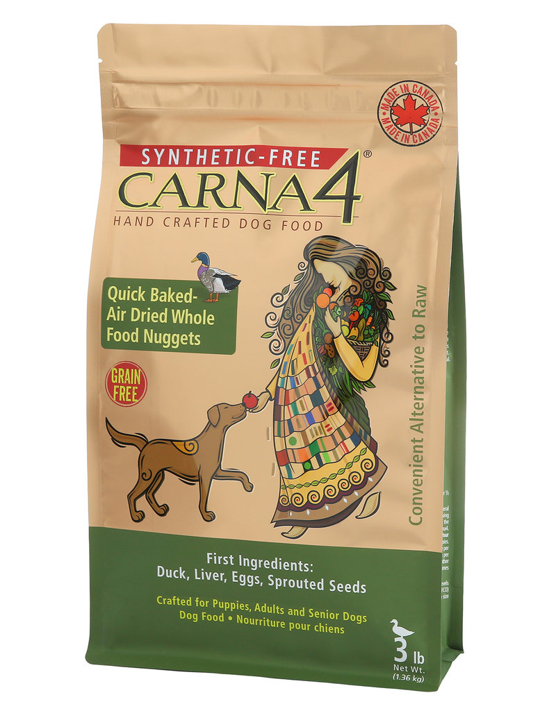 Carna4 Carna4 Dry Dog Food Duck 3 lb