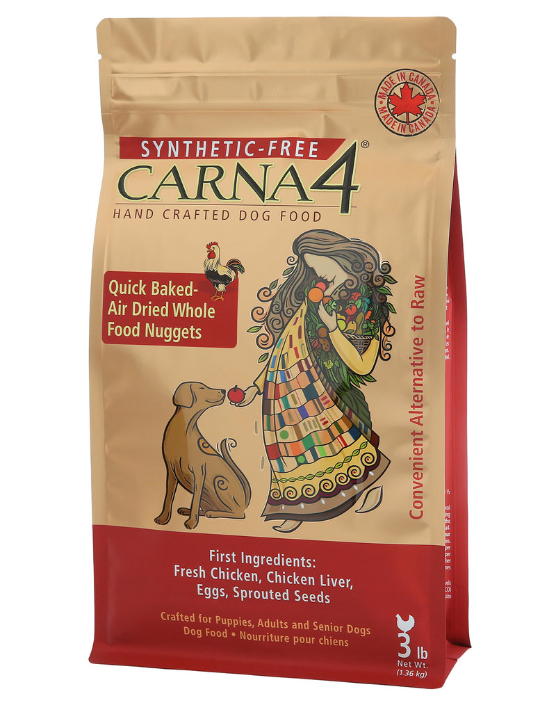 Carna4 Carna4 Dry Dog Food Chicken 3 lb