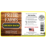 Oma's Pride Oma's Pride O'Paws Dog Raw Frozen Chicken Backs 20 lb (*Frozen Products for Local Delivery or In-Store Pickup Only. *)