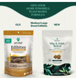 Pet Releaf Pet Releaf Edibites | CBD Hip & Joint Peanut Butter & Banana Large Breed 7.5 oz