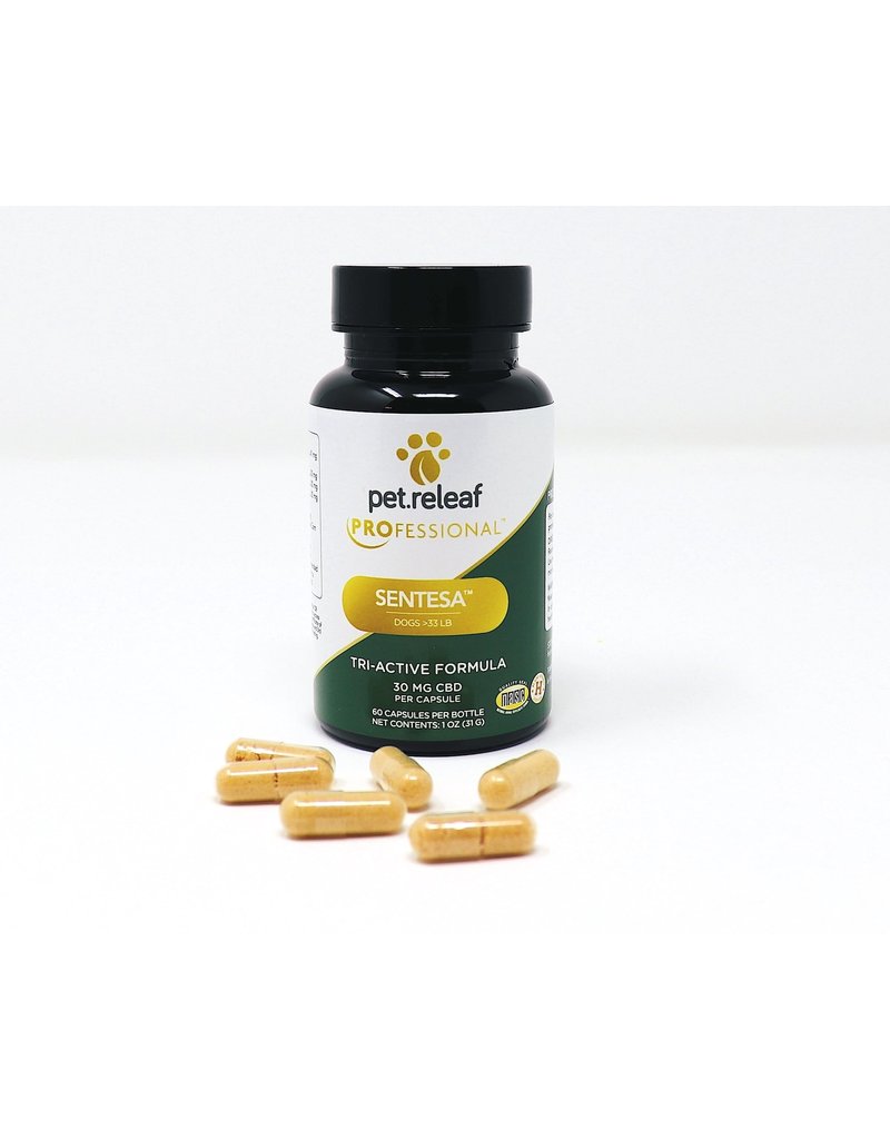 Pet Releaf Pet Releaf Sentesa Tri-Active Capsules | Medium/Large Breed 1800 mg 60 ct