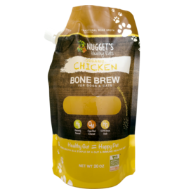 Nugget's Healthy Eats Nugget's Healthy Eats | Frozen Bone Brew Chicken Broth 20 oz (*Frozen Products for Local Delivery or In-Store Pickup Only. *)