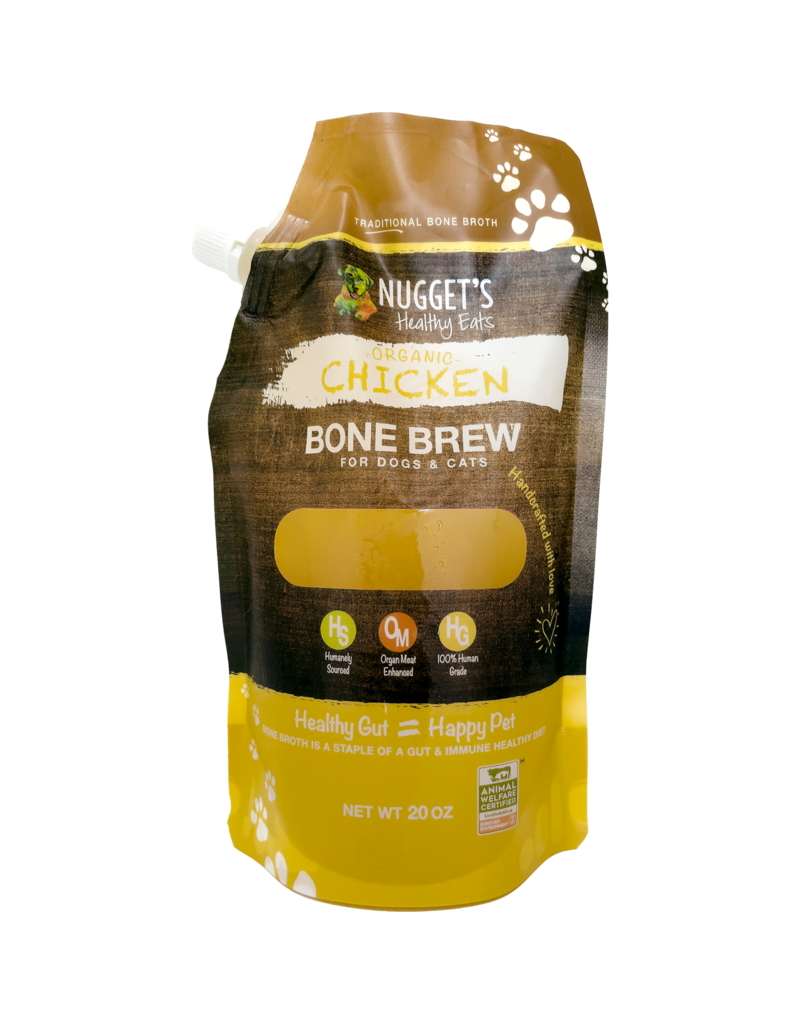Nugget's Healthy Eats Nugget's Healthy Eats | Frozen Bone Brew Chicken Broth 20 oz (*Frozen Products for Local Delivery or In-Store Pickup Only. *)