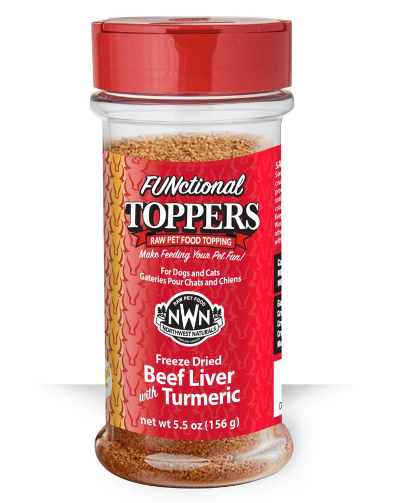 Northwest Naturals Northwest Naturals FUNctional Topper | Beef Liver with Turmeric 4.5 oz