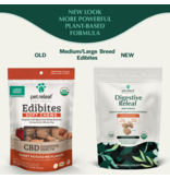 Pet Releaf Pet Releaf Edibites Soft Chews | CBD Digestive Health Sweet Potato Pie Medium/Large Breed 7.5 oz