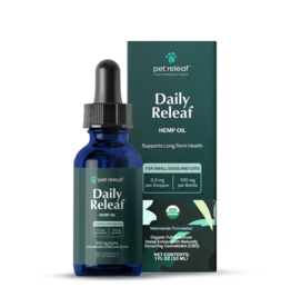 Pet Releaf Pet Releaf Hemp Oil | Daily Releaf Small 100 mg (1 oz)