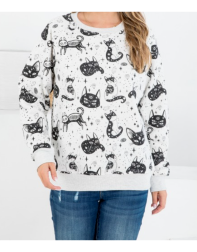 LA Soul Fashion LA Soul Sweatshirt | Crystal Cats Small