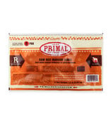 Primal Pet Foods Primal Frozen Raw Meaty Bones Beef Marrow Bones 2" 6 pk CASE (*Frozen Products for Local Delivery or In-Store Pickup Only. *)