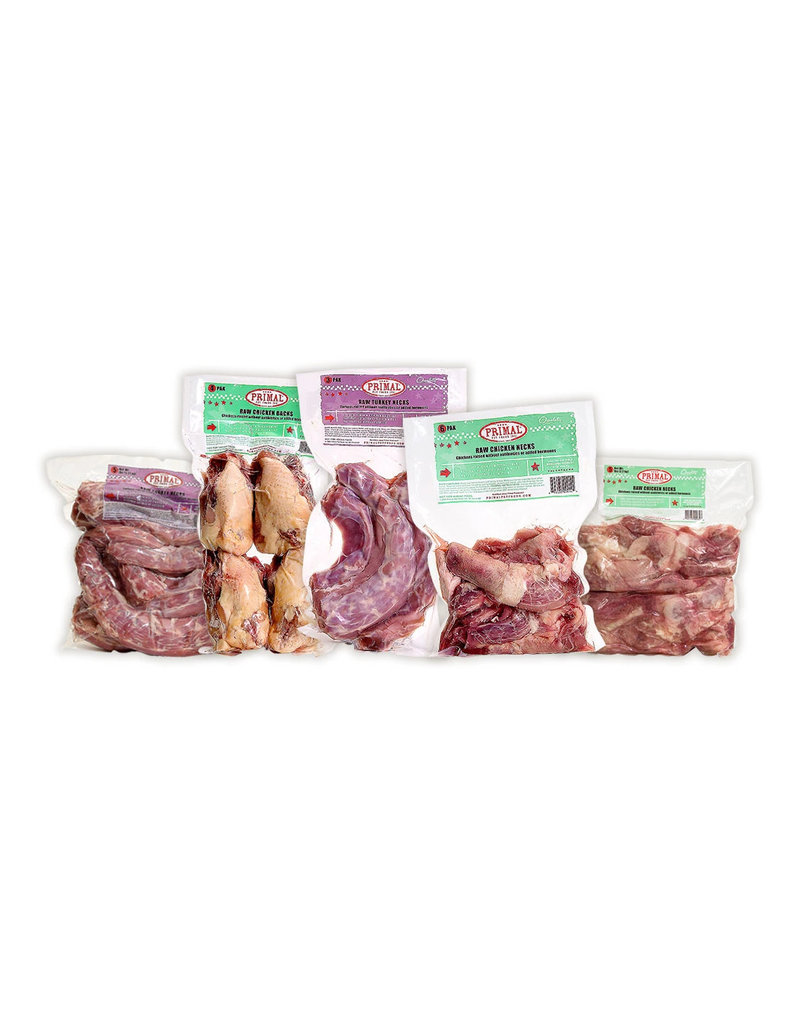 Primal Pet Foods Primal Frozen Raw Meaty Bones Beef Marrow Bones 2" 6 pk CASE (*Frozen Products for Local Delivery or In-Store Pickup Only. *)