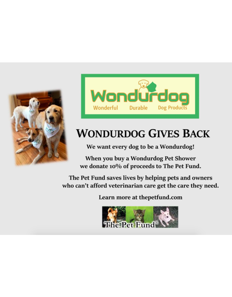 Wondurdog Z Wondurdog Dog Products | Indoor/Outdoor Wash Kit