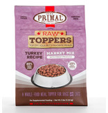 Primal Pet Foods Primal Raw Toppers | Market Mix Turkey & Produce 5 lb CASE (*Frozen Products for Local Delivery or In-Store Pickup Only. *)