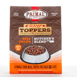 Primal Pet Foods Primal Raw Toppers | Butcher's Blend Beef Grind - Meat, Bone & Organ 2 lb CASE (*Frozen Products for Local Delivery or In-Store Pickup Only. *)