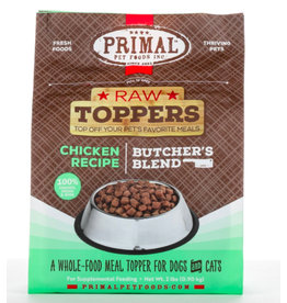 Primal Pet Foods Primal Raw Toppers | Butcher's Blend Chicken Grind - Meat, Bone & Organ 2 lb CASE (*Frozen Products for Local Delivery or In-Store Pickup Only. *)