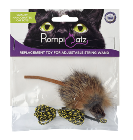 Rompi Catz Rompi Catz | Mouse Cat Toy Replacement 2 pc