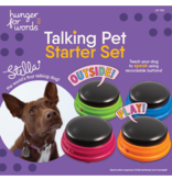 Hunger For Words Hunger For Words | Talking Pet Starter Set Pre-Recorded / 4 Buttons