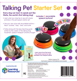 Hunger For Words Hunger For Words | Talking Pet Starter Set Pre-Recorded / 4 Buttons