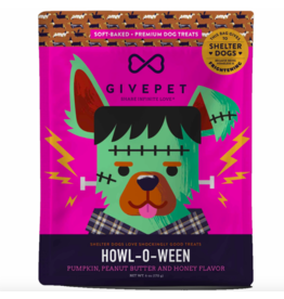GivePet, LLC DISC GivePet Small Batch Halloween Treats | Howl-O-Ween 6 oz