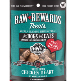 Northwest Naturals Northwest Naturals Raw Rewards Treats | Chicken Heart 3 oz