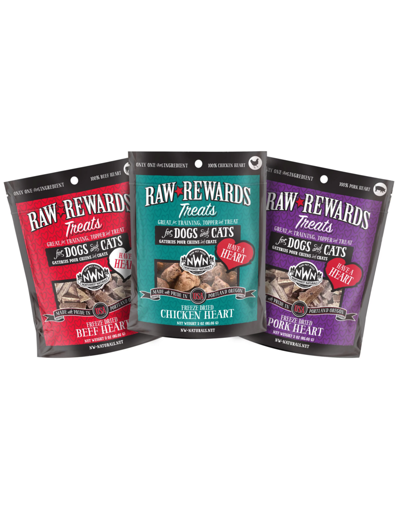 Northwest Naturals Northwest Naturals Raw Rewards Treats | Pork Heart 3 oz