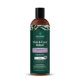 Pet Releaf Pet Releaf Skin & Coat Releaf Shampoo | Sensitive Skin Fragrance Free 16 oz