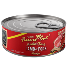Fussie Cat Fussie Cat Cans | Market Fresh Lamb & Pork 5.5 oz CASE
