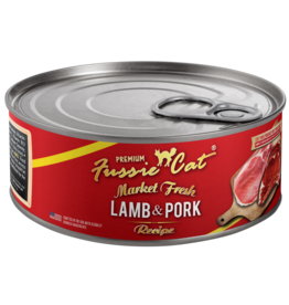 Fussie Cat Fussie Cat Cans | Market Fresh Lamb & Pork 5.5 oz