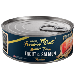 Fussie Cat Fussie Cat Canned Cat Food | Market Fresh Trout & Salmon 5.5 oz single
