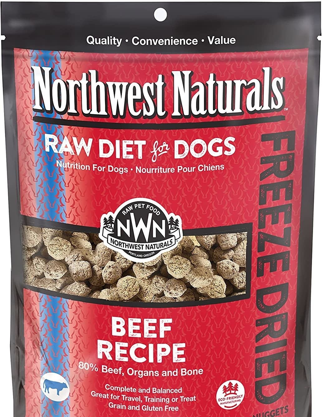 can i freeze raw dog food