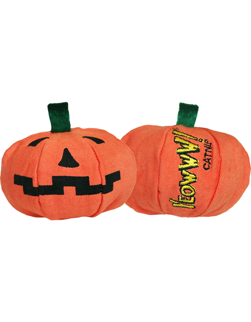 Yeowww! Yeowww! Halloween Cat Toys Pumpkin