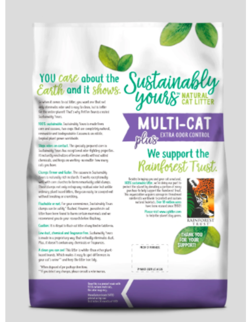 Sustainably Yours Sustainably Yours | Natural Cat Litter Multi-Cat Plus  26 lb (* Litter 12 lbs or More for Local Delivery or In-Store Pickup Only. *)