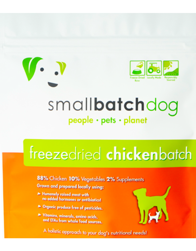 Smallbatch Pets Smallbatch Freeze Dried Dog Food Sliders | Chicken 25 oz