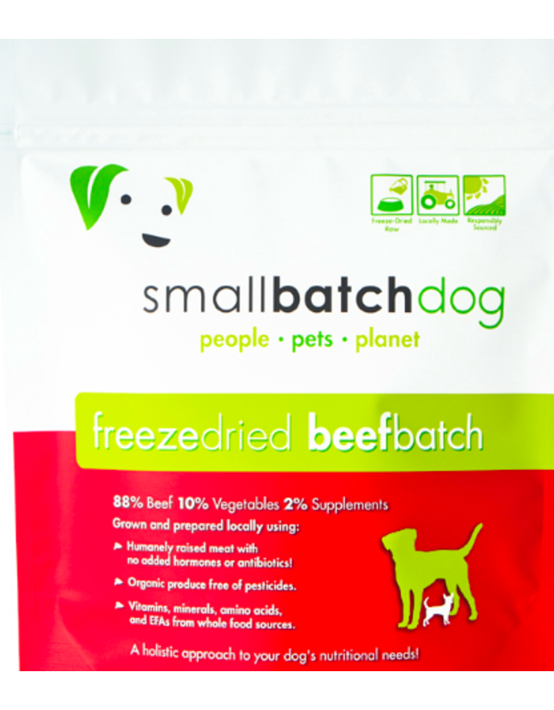 Smallbatch Pets Smallbatch Freeze Dried Dog Food Sliders | Beef 25 oz