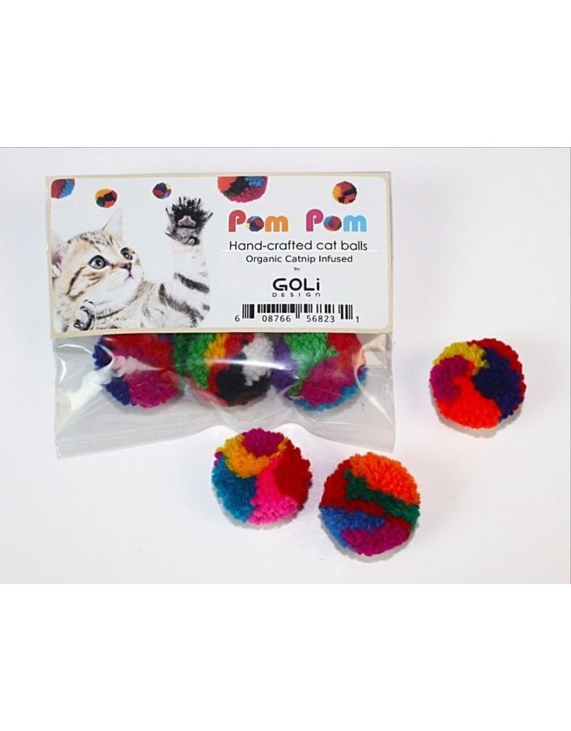Goli Design Goli Design | Pom Pom Cat Balls 6 pk