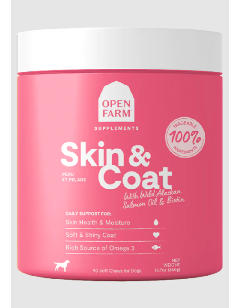 Open Farm Open Farm Supplements | Skin & Coat Chews 90 ct