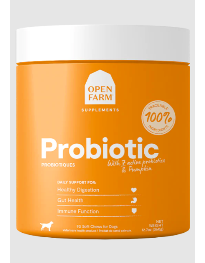 Open Farm DISC/M Open Farm Supplements | Probiotic Chews 90 ct