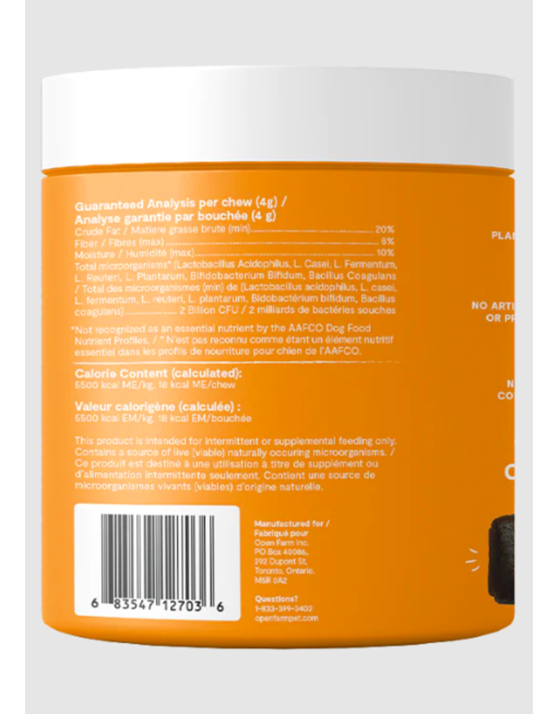 Open Farm DISC/M Open Farm Supplements | Probiotic Chews 90 ct