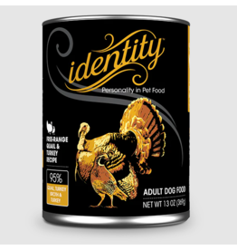 Identity Identity Canned Dog Food | Free Range Quail with Turkey 13 oz single