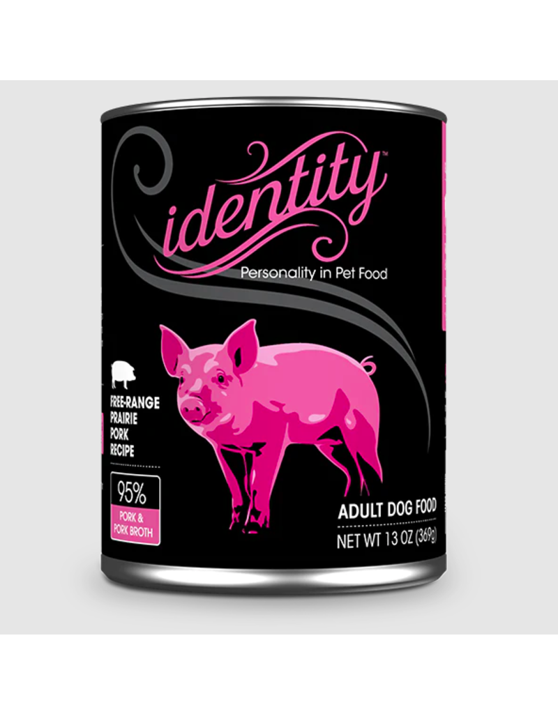 Identity Identity Canned Dog Food | Free Range Pork 13 oz single