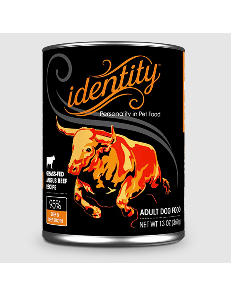 Identity Identity Canned Dog Food | Grass Fed Beef 13 oz  single
