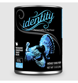 Identity Identity Canned Dog Food | Free Range Turkey 13 oz CASE