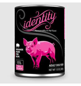 Identity Identity Canned Dog Food | Free Range Pork 13 oz CASE