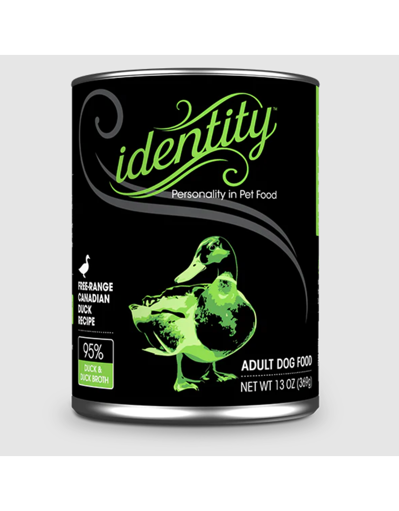 Identity Identity Canned Dog Food | Free Range Duck 13 oz CASE