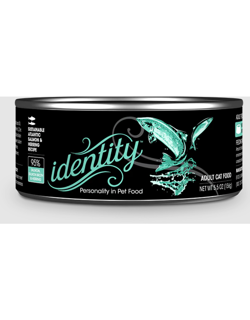 Identity Identity Canned Cat Food | Salmon with Herring 5.5 oz single