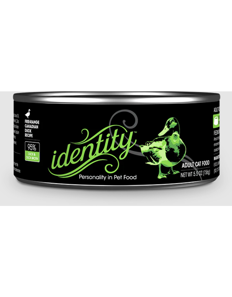 Identity Identity Canned Cat Food | Free Range Duck 5.5 oz CASE