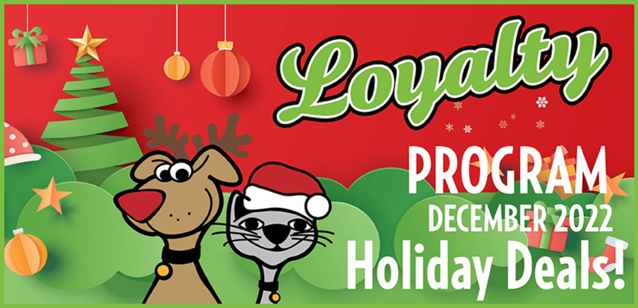 Ho Ho Howliday Deals For Your Pet!