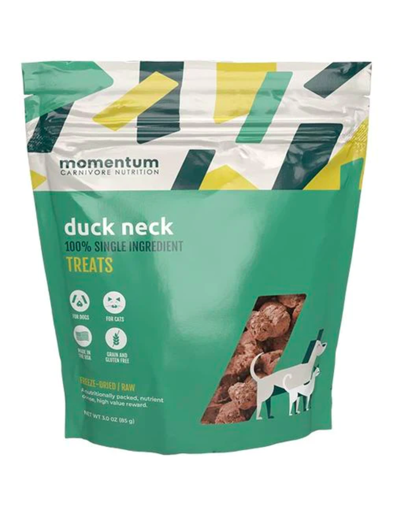 Momentum Momentum Freeze-Dried Raw Treats | Duck Neck 3 oz