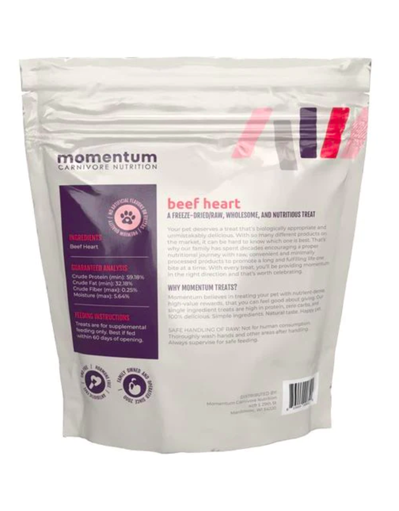 Momentum Momentum Freeze-Dried Raw Treats | Beef Heart 3 oz