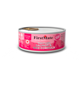 Firstmate FirstMate Grain Can Cat Food | Wild Salmon & Rice 5.5 oz CASE