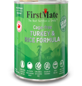 Firstmate FirstMate Grain Can Dog Food | Turkey & Rice 12.2 oz CASE